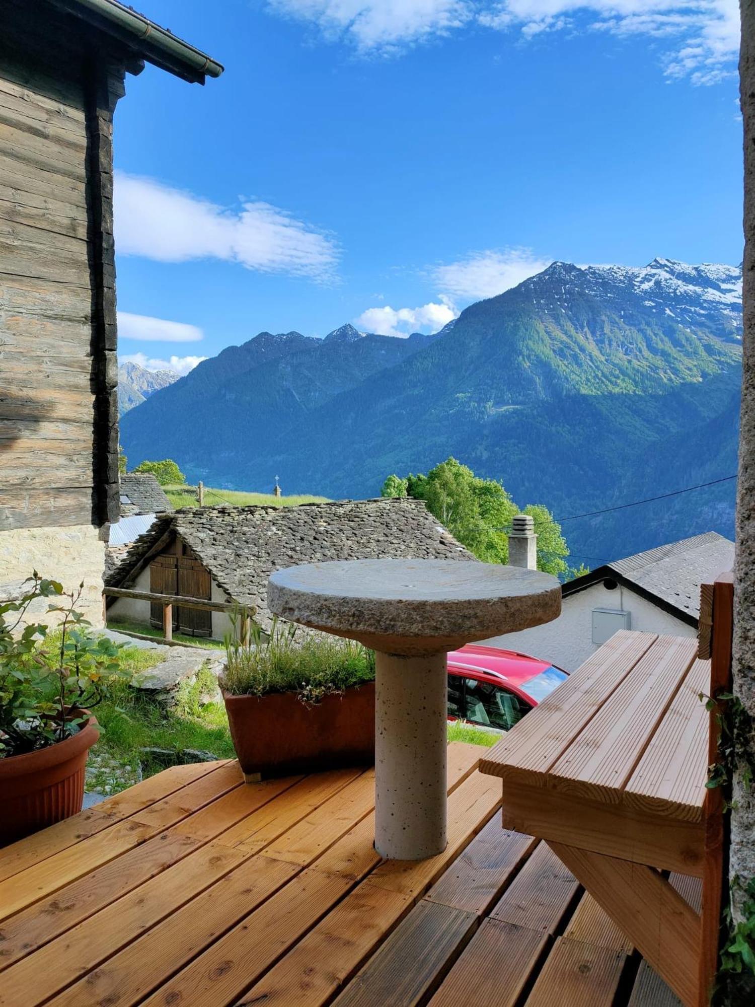 Appartamento Accogliente Di Montagna A Cavagnago Faido Ngoại thất bức ảnh